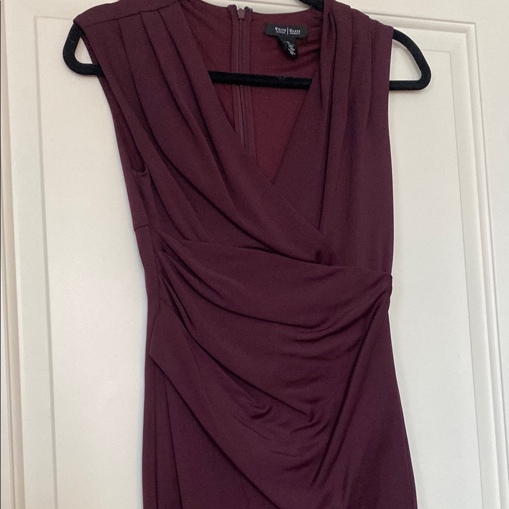 White House Black Market Dress with Wrap Detail
